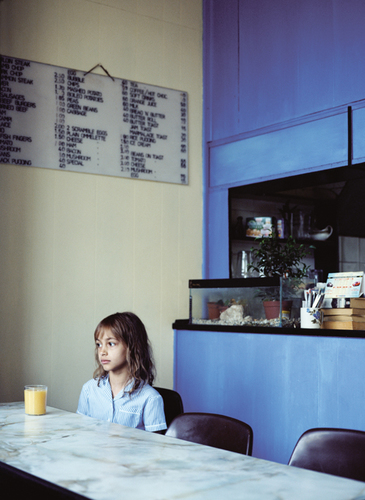 Shivani Waiting for Breakfast