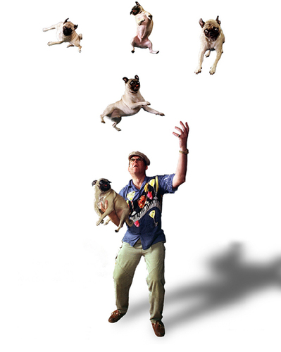 Pug Juggler 