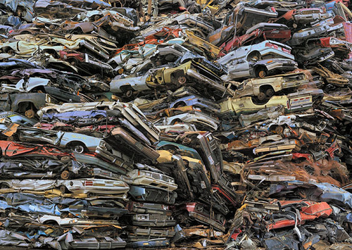 Crushed Cars, Tacoma 2004