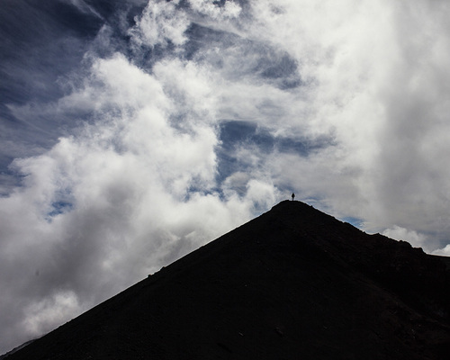 Intrepid Atop Mt Etna
