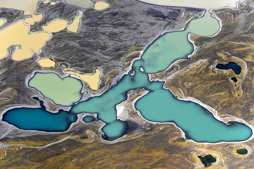 Lakes in Mýrdalsjökull
