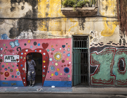 Artist and Studio Havana, Cuba