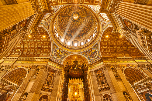 Rays Of Blessing, Rome