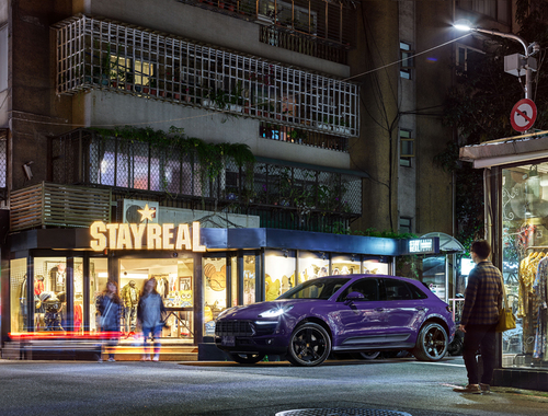 Porsche Macan S in Ultra Violet