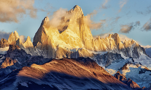 Monte Fitz Roy, Parqie Nacional Los Glaciares, Argentina