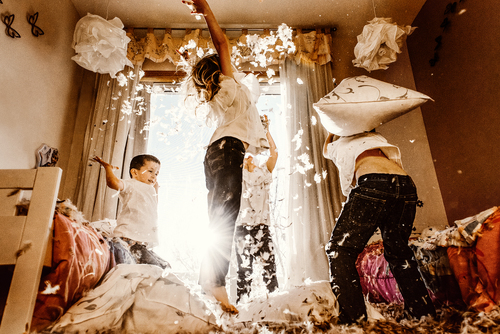 The Most Epic Pillow Fight The Most Epic Pillow Fight