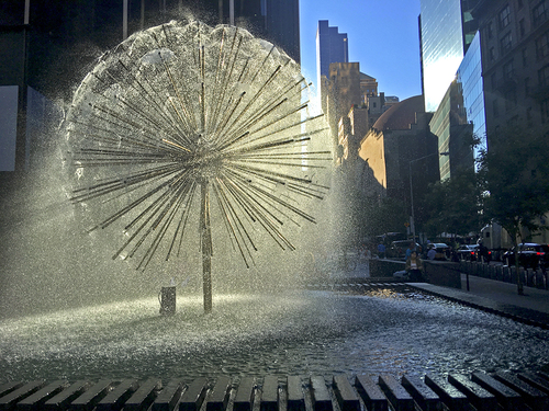 Dandelion Fountain New York City