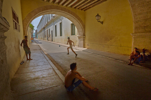 Cuba street football