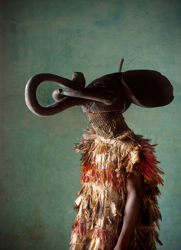Tribal Dancer in Bafut, Cameroon