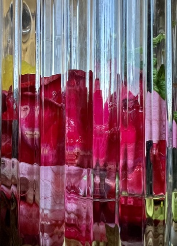 Light Rains On Crimson Hills at the Lake Light Rains On Crimson Hills at the Lake