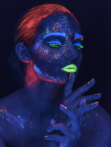 UV Light Portrait
