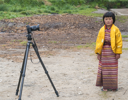 Young Bhutanese Girl