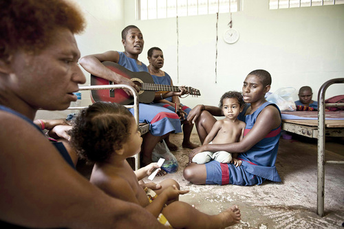 Inmates Sing to Their Children PNG