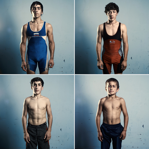 Young Champions of Freestyle Wrestling from Abkhazia