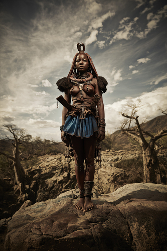 Himba Women at Epupa Falls