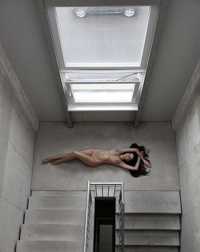 Nude in Stairs
