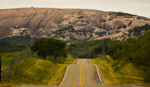 The Road To Enchanted Rock