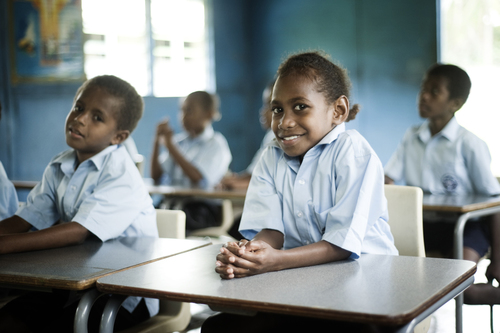 Vanuatu School Children