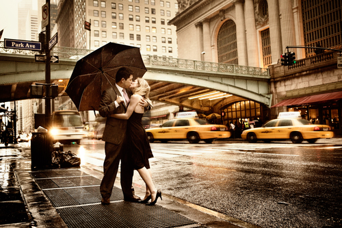 Kiss at Grand Central