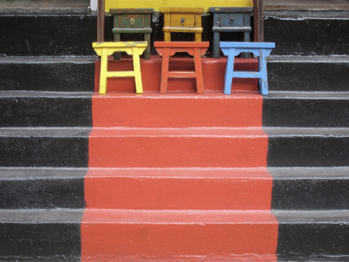 Colorful Stools