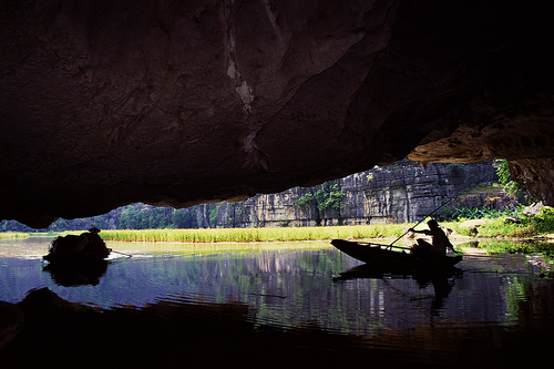 Cave Scene. Hoa Lu, Vietnam