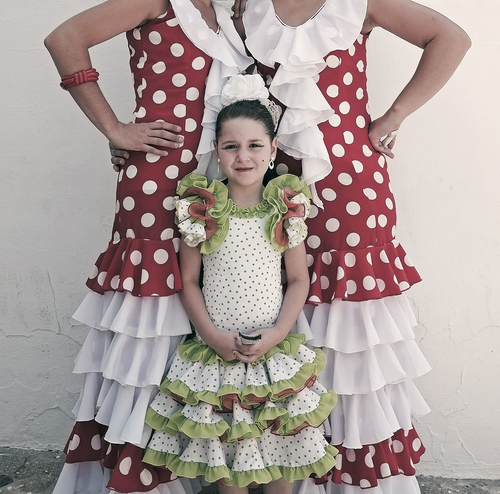 Young Fiesta Participant in Andalucia, Southern Spain