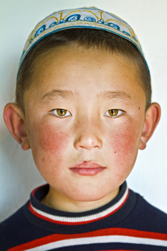 Muslim Boy Bayan Olgii, Mongolia
