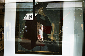 The window display of the gallery  Color Awards Winners and Nominees