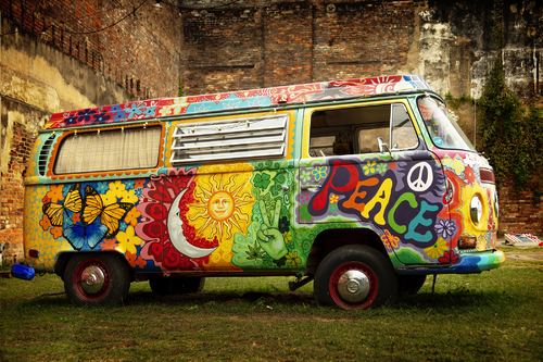 VW Peace Bus