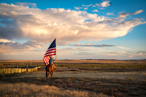 The Flag, Freedom and the Open Range