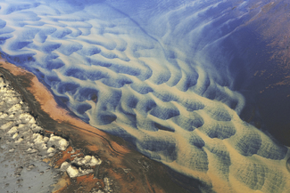 Aerial Patterns of a Glacial River, Iceland Color Awards Winners and Nominees