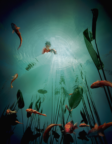 Underwater-Boy & Fish
