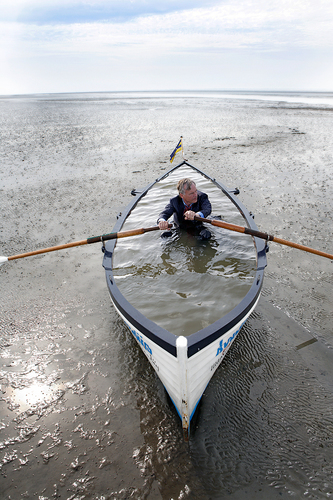Rowing on dry land for Overtoom Netherlands