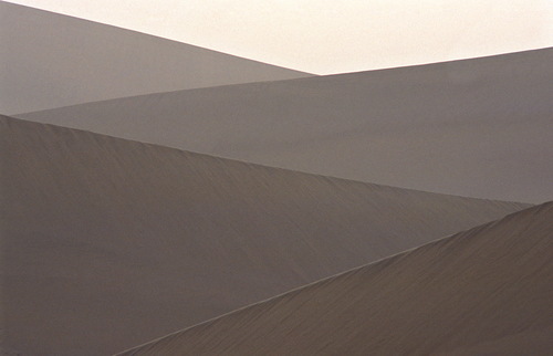 Dunhuang Dunes. The Singing sand, Taklimakan desert