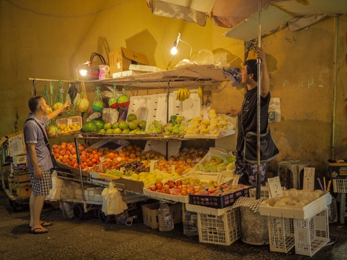 Fruit Market, Macao