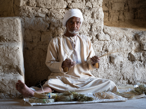 Omani Weaver