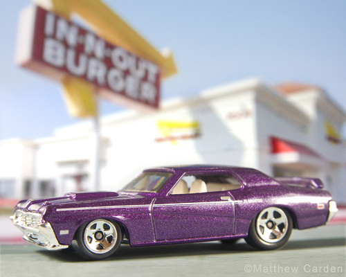 Fast food fast cars - In-n-Out 69' Cougar