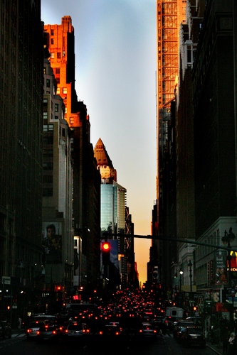 Manhattan traffic, 2010