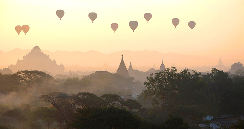 Morning in Bagan