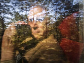 Self Portrait in moving train Color Awards Winners and Nominees