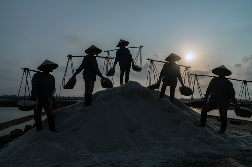 Salt Field Workers