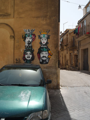 Kings an Queens, Street Art in Sicily