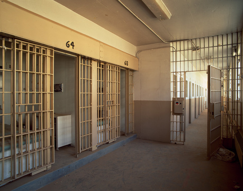 Death Row Cell Block, Penitentiary New Mexico, Santa Fe, NM,