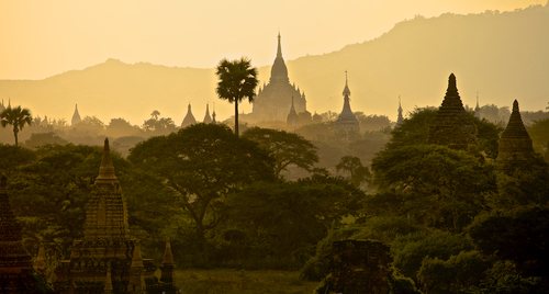 temple valley Bagan