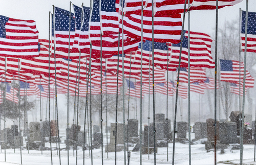 Snow on Veterans Day