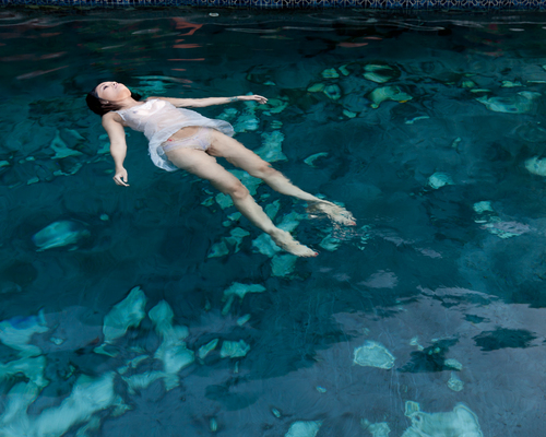 Untitled - Girl in Pool, Hollywood 2013