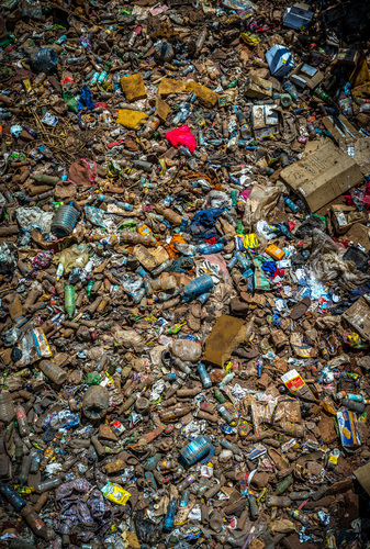 Garbage pile, Nairobi, Kenya