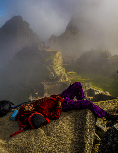 End of the Inca Trail