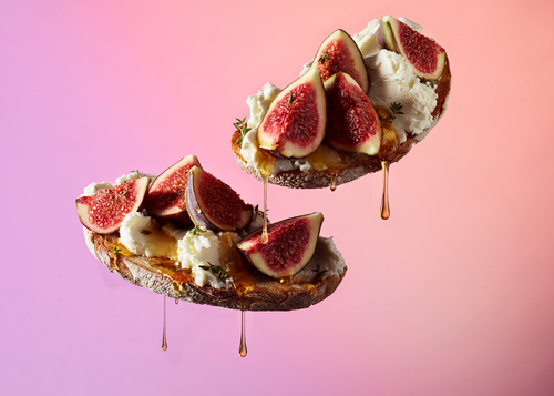 Figs and Goats Cheese on Toast Figs and Goats Cheese on Toast