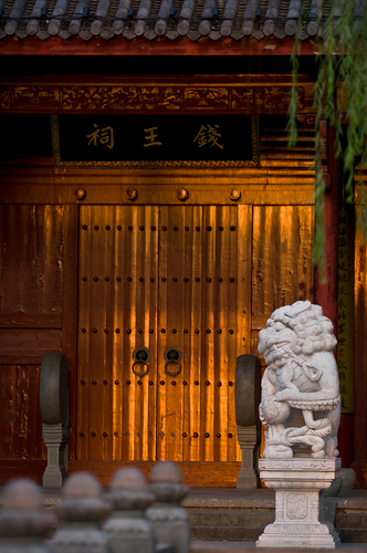Temple door warden, Hangzhou China